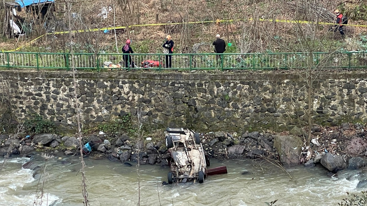 Trabzon’da Dereye Uçan Otomobilde 19 Yaşındaki Sürücü Hayatını Kaybetti