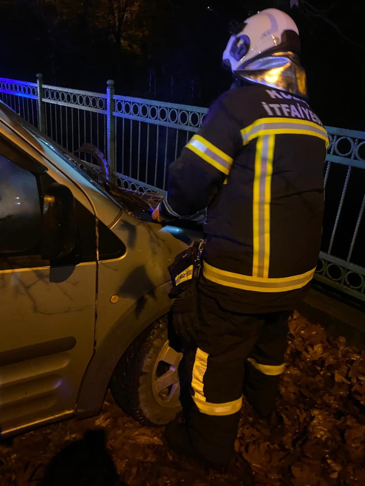 Kontrolden Çıkan Araç Kozlu’da Kaza Yaptı: 1 Yaralı - Sayfa 1