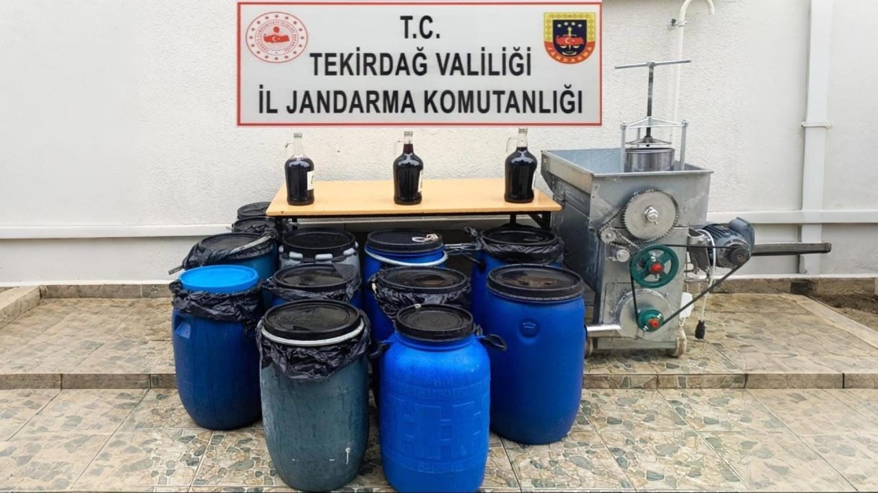 Tekirdağ’da 400 Litre Kaçak Şarap Ele Geçirildi - Sayfa 2