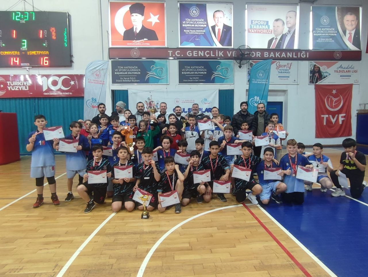 Düzce’de Voleybol Küçükler Şampiyonları Belli Oldu - Sayfa 5