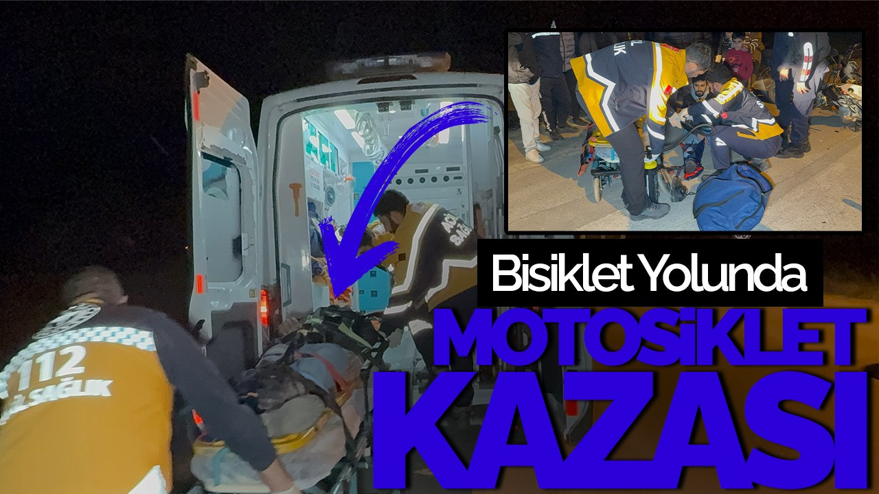Düzce’de Bisiklet Yolunda Motosiklet Kazası: 2 Yaralı
