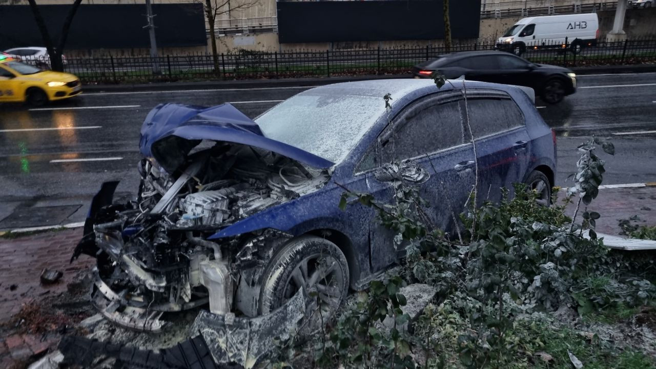 Şişli'de Kaza Sonrası Araç Alev Aldı: 2 Yaralı - Sayfa 2