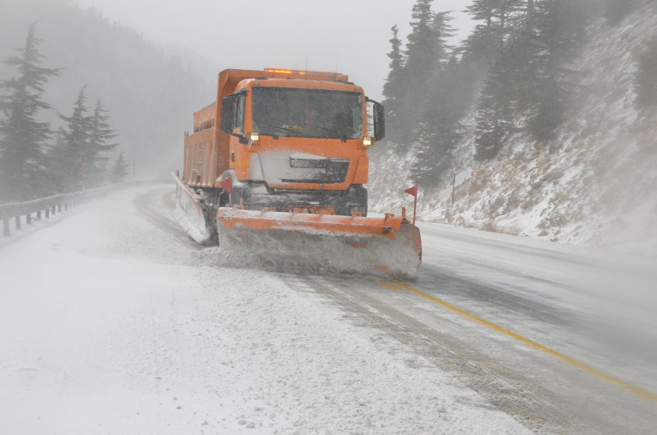 Alacabel Geçidi'nde Kar Yağışı Yeniden Etkili Oluyor - Sayfa 6