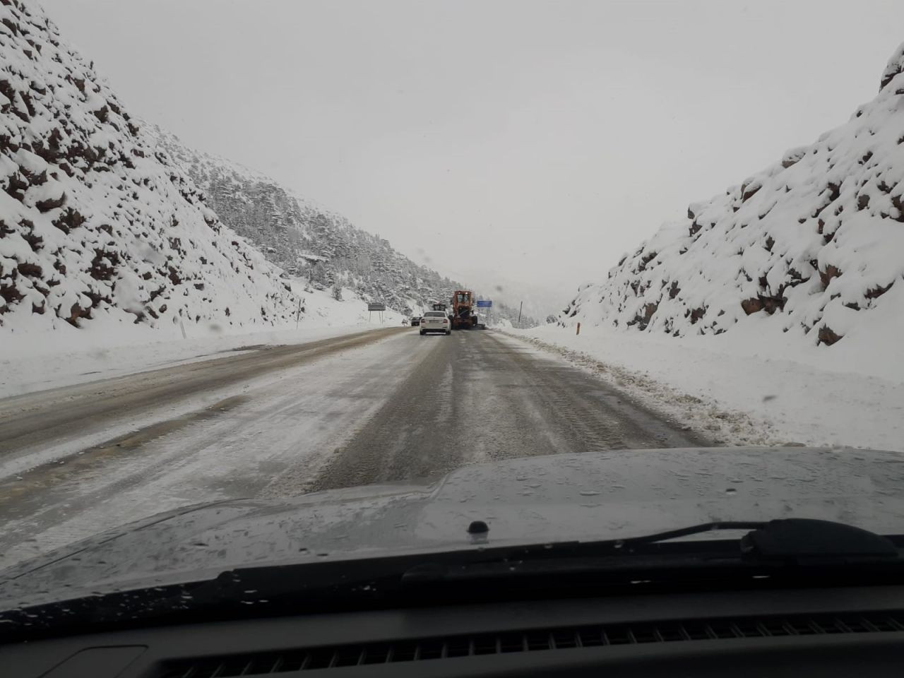 Alacabel Geçidi'nde Kar Yağışı Yeniden Etkili Oluyor - Sayfa 3