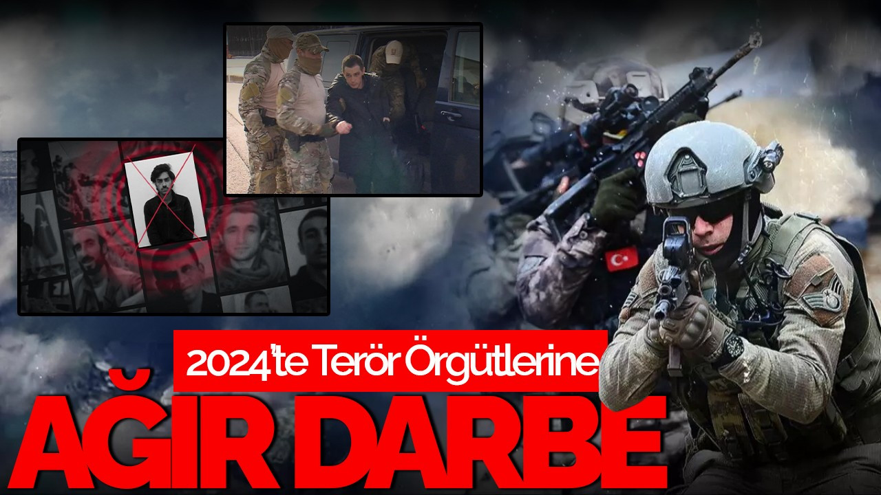 MİT, 2024’te Terör Örgütlerine Ağır Darbe İndirdi