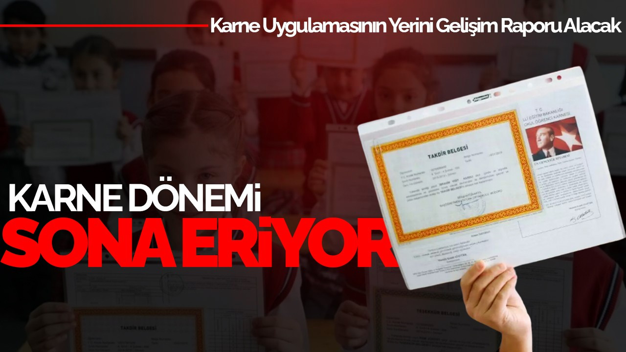 İlkokullarda Karne Dönemi Sona Eriyor: Yerine Gelişim Raporu Geliyor