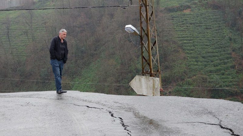 Rize’de Yol Çöktü, 4 Köye Ulaşım Kapandı - Sayfa 6