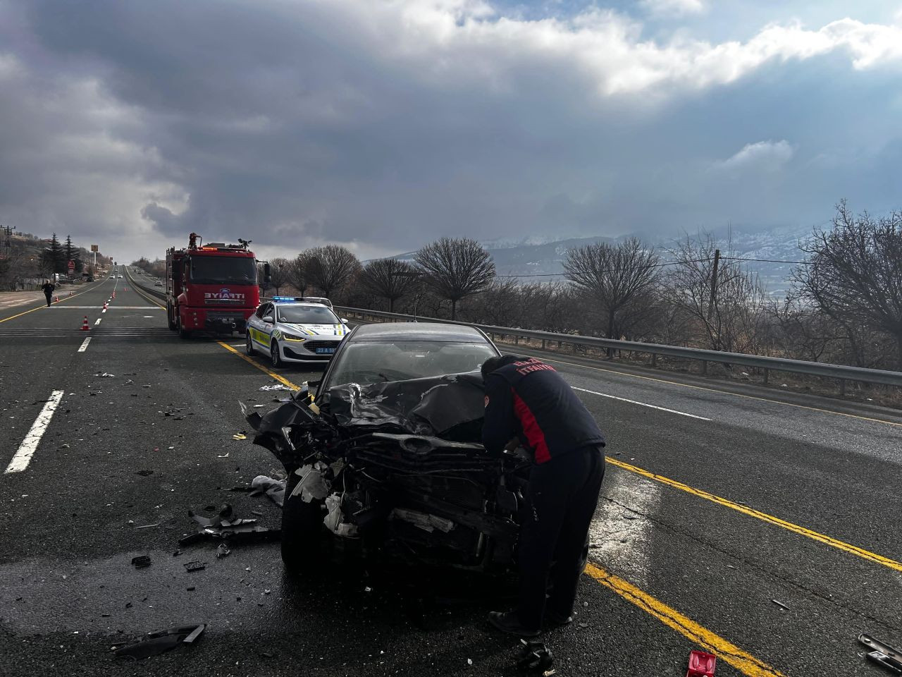 Elazığ-Malatya Karayolunda Trafik Kazası: 2 Yaralı - Sayfa 3