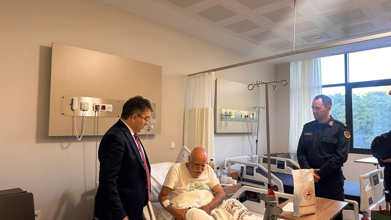 Marmaris Kaymakamı Kaya'dan Yeni Yıl Öncesi Moral Ziyaretleri