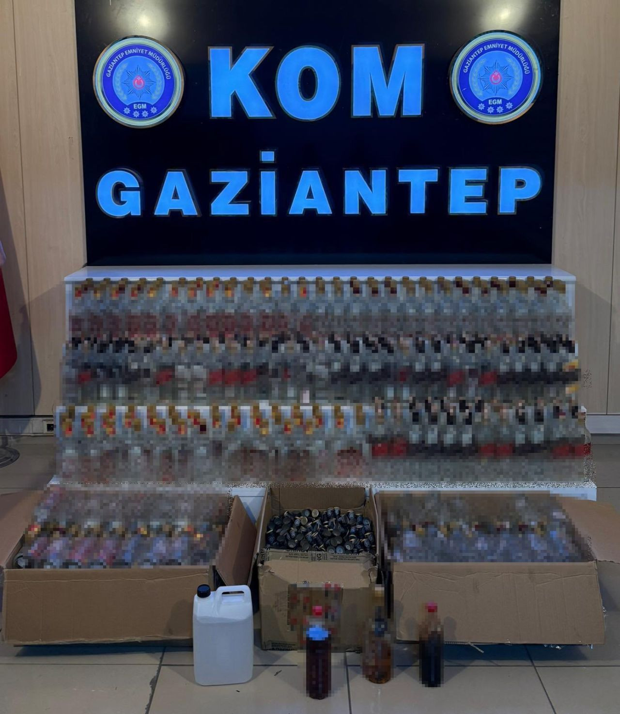 Gaziantep’te Sahte Alkol Operasyonu: 4 Kişi Tutuklandı - Sayfa 1