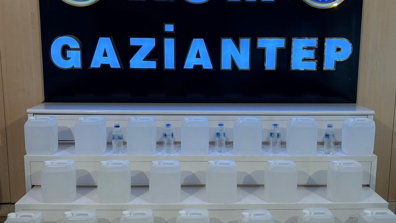 Gaziantep’te Sahte Alkol Operasyonu: 4 Kişi Tutuklandı