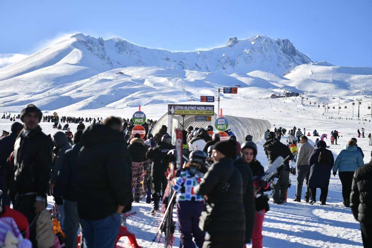 Erciyes Kayak Merkezi, Yeni Yılın İlk Gününde 110 Bin Ziyaretçi Ağırladı - Sayfa 3