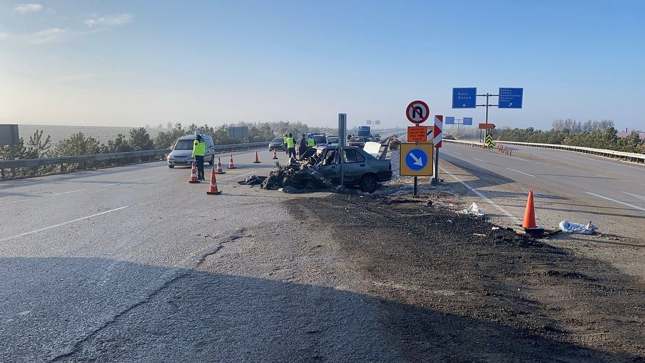 Ters Yöne Giren Otomobil Tırla Çarpıştı: 1 Ölü, 1 Yaralı - Sayfa 6