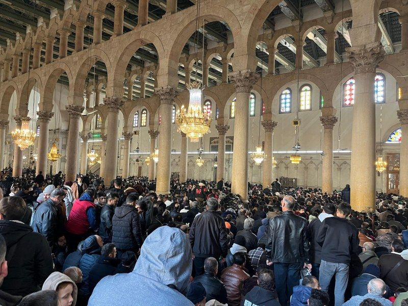 Şam'da Emevi Camii'nde Cuma Namazı Yoğunluğu - Sayfa 6