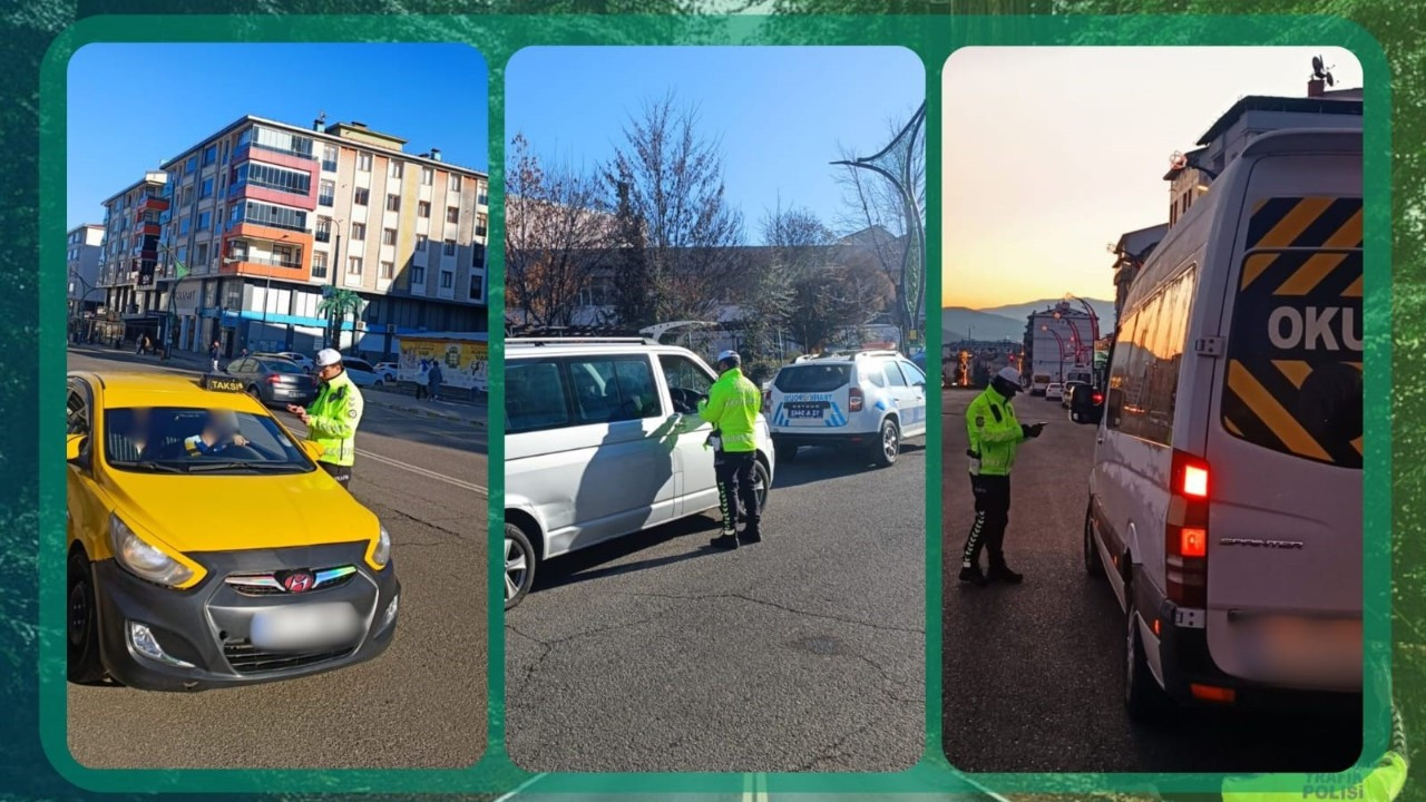 Bingöl’de Trafik Denetimlerinde 260 Araca Cezai İşlem Uygulandı