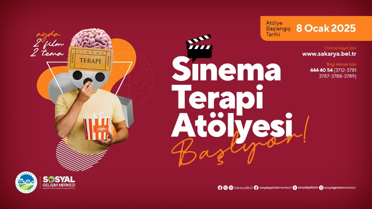 Duygusal Farkındalık Sinema Terapi Atölyesi ile Artıyor