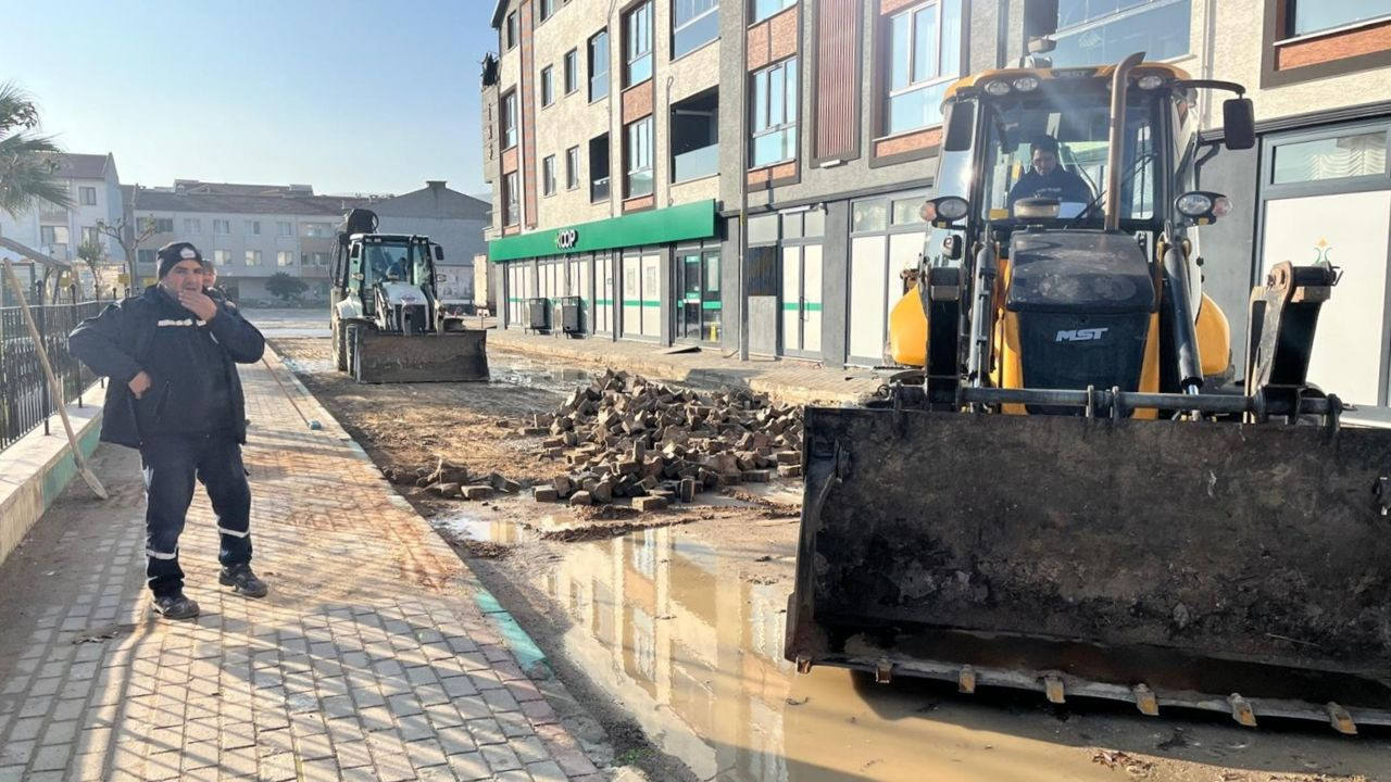 Gemlik Belediyesi’nden Kış Ortasında Asfalt ve Kaldırım Seferberliği - Sayfa 1