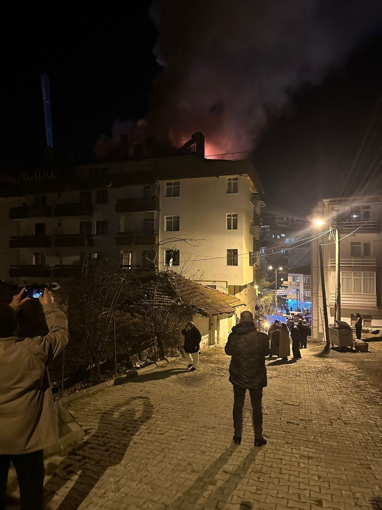 Kızılcahamam’da Pansiyon Yangını: Vatandaşlar Tahliye Edildi - Sayfa 1