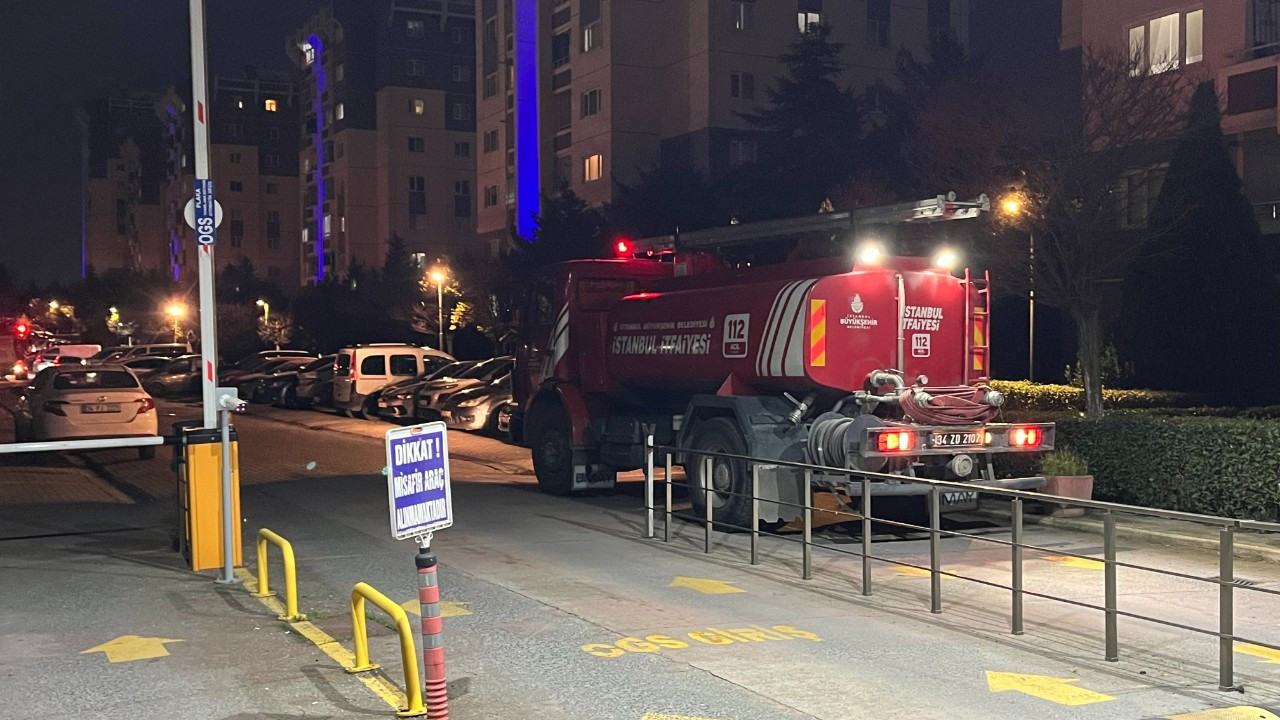 Küçükçekmece’de 7. Kattaki Yangın Korku Dolu Anlar Yaşattı