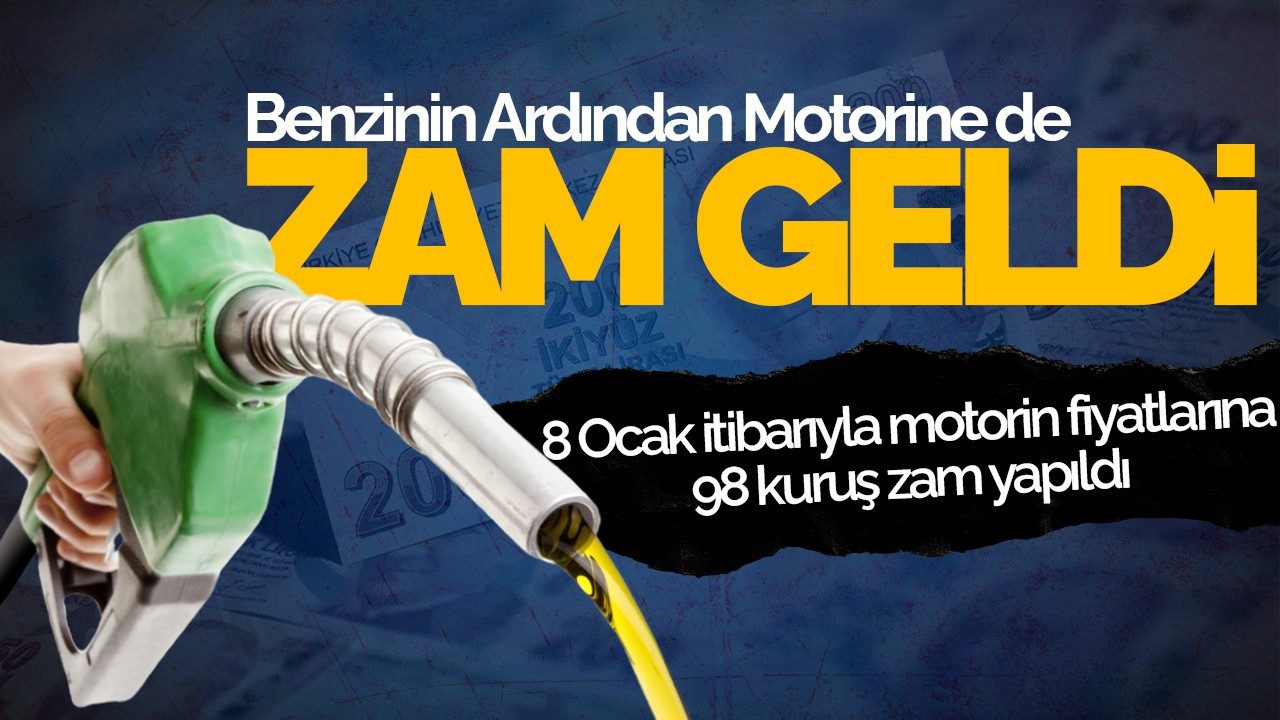 Benzinin Ardından Motorine de Zam Geldi