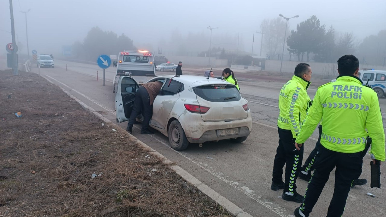 Kontrolden Kaçan Sürücü Kovalamaca Sonucu Yakalandı