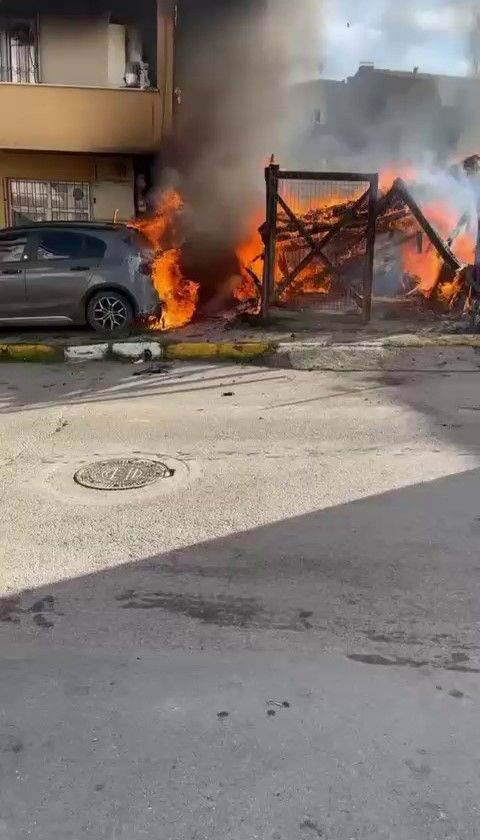 Sultanbeyli’de Baraka Yangını: Alevler Park Halindeki Araca Zarar Verdi - Sayfa 1