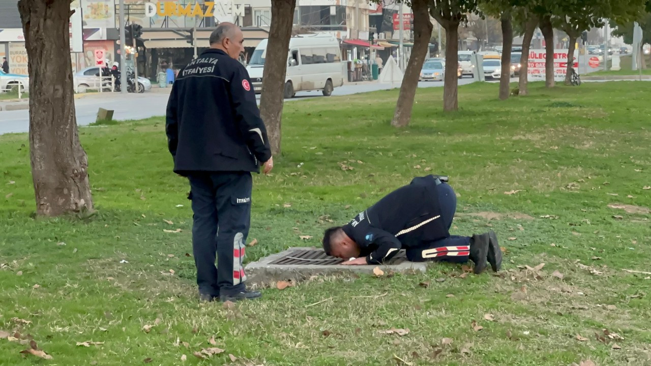 ‘Kanalizasyonda Çocuk Var’ İhbarı Ekipleri Harekete Geçirdi!