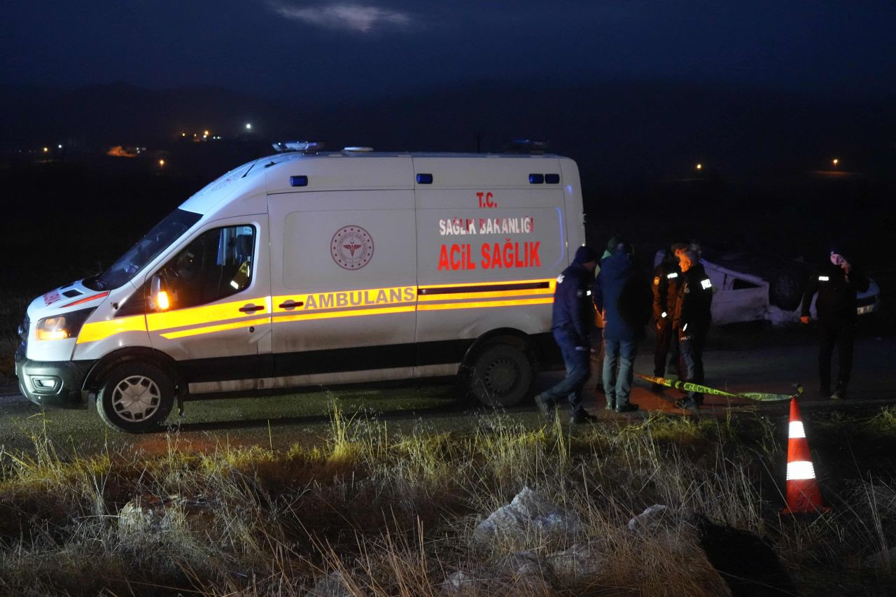 Ankara'da Takla Atan Otomobil Hurdaya Döndü: 1 Ölü, 4 Yaralı - Sayfa 5