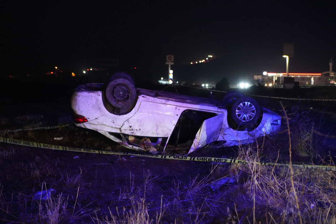 Ankara'da Takla Atan Otomobil Hurdaya Döndü: 1 Ölü, 4 Yaralı - Sayfa 3