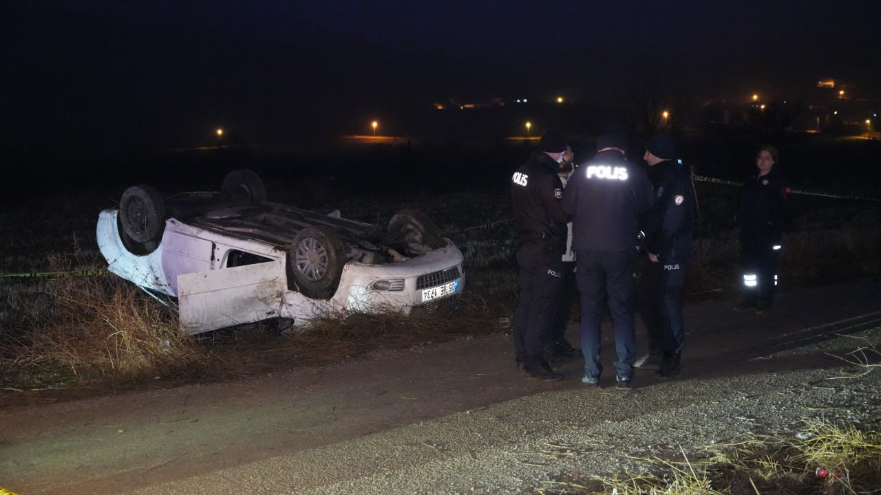 Ankara'da Takla Atan Otomobil Hurdaya Döndü: 1 Ölü, 4 Yaralı