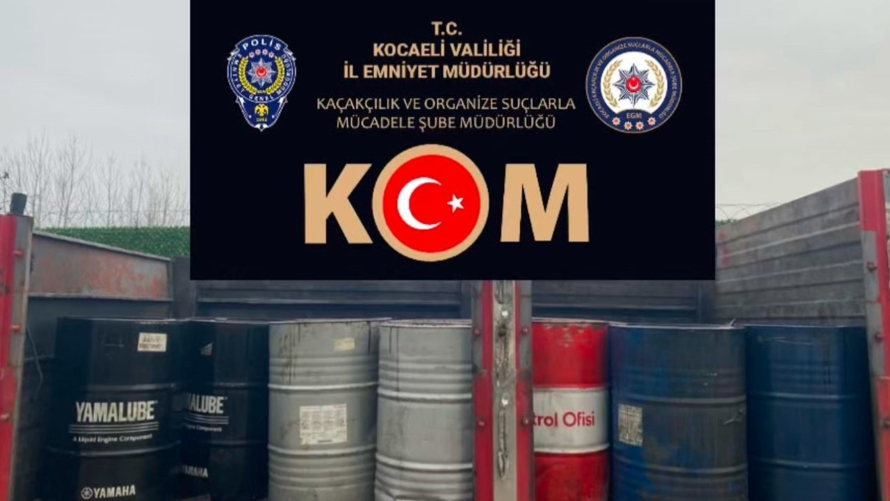 TEM’de Durdurulan Araçta 2 Ton 550 Litre Kaçak Akaryakıt Ele Geçirildi