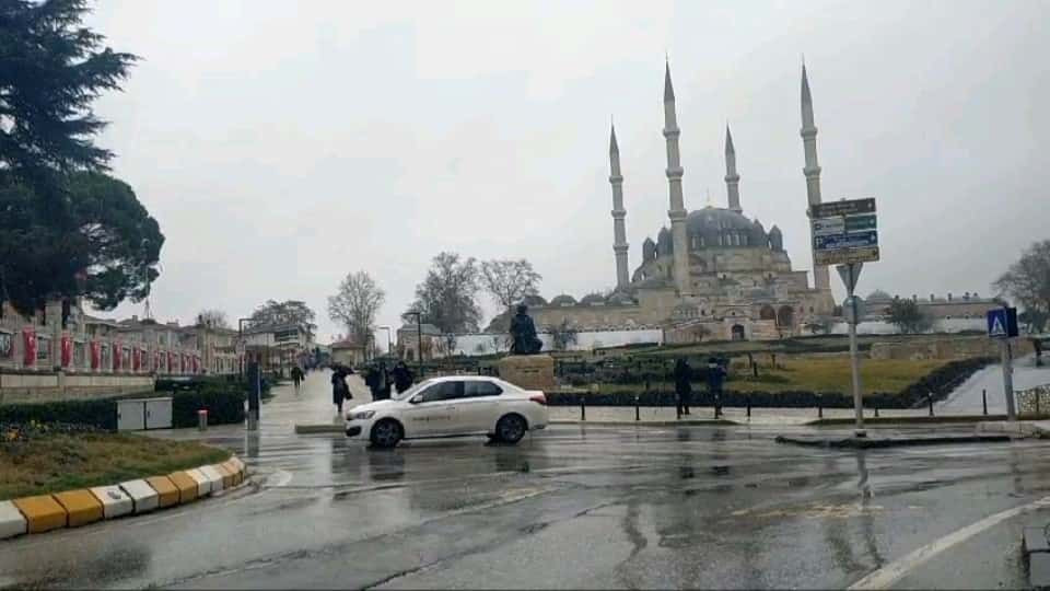 Edirne’de Motokuryelere Kar Engeli: Trafiğe Çıkış Yasaklandı - Sayfa 1