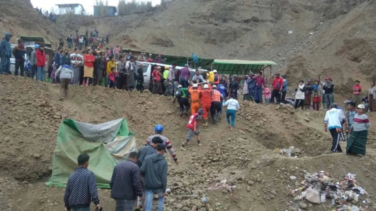 Myanmar’da Yeşim Madeni Bölgesinde Heyelan: En Az 12 Ölü, Onlarca Kayıp