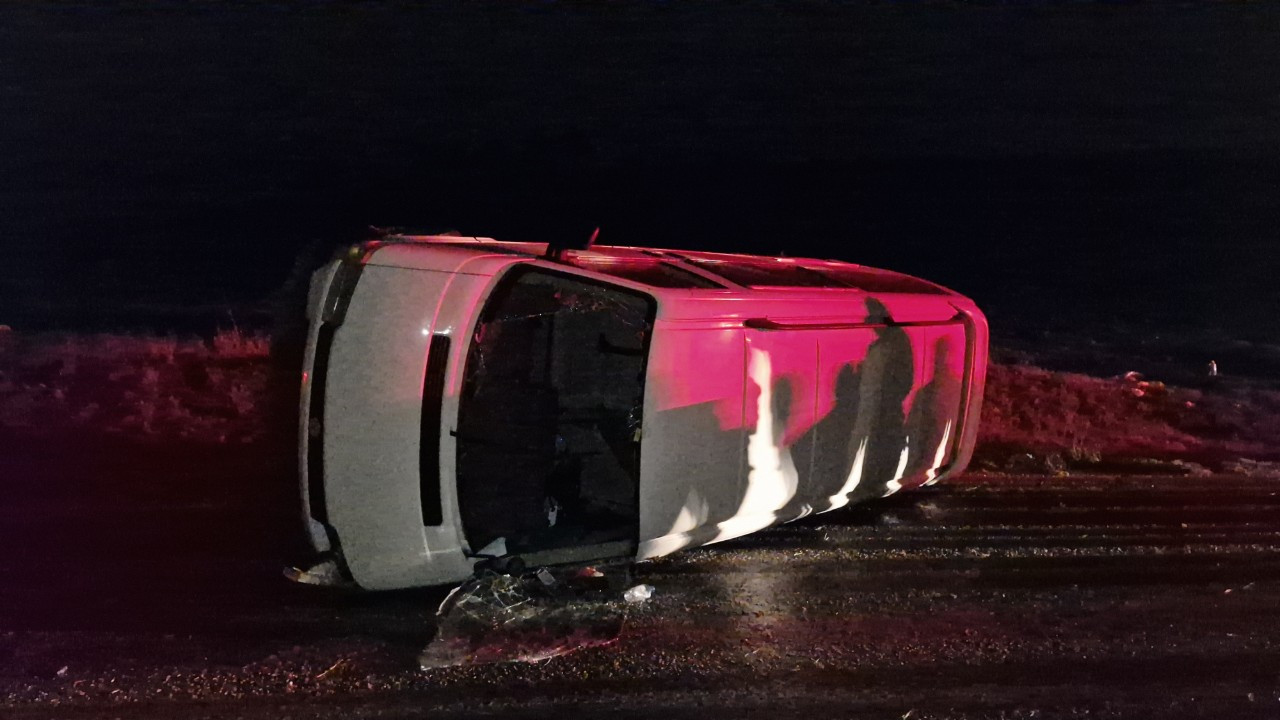 Kazaya Müdahale Eden Trafik Polisine Kamyon Çarptı: 1 Polis Yaralandı