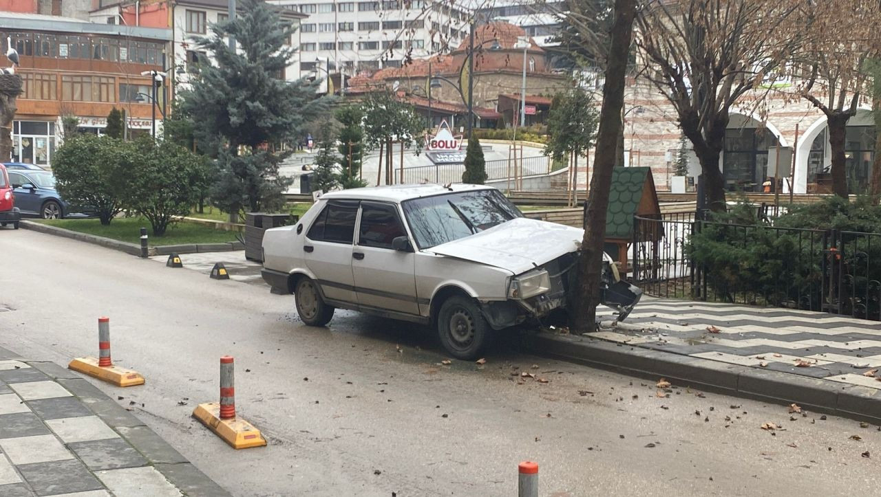 Bolu'da Bir Otomobil, Köpeğe Çarpmamak İçin Ağaca Çarptı! - Sayfa 4