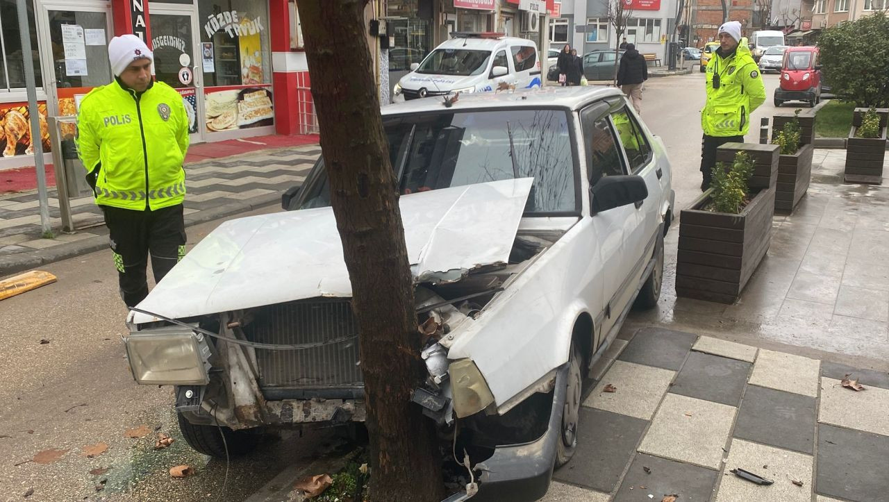 Bolu'da Bir Otomobil, Köpeğe Çarpmamak İçin Ağaca Çarptı! - Sayfa 5