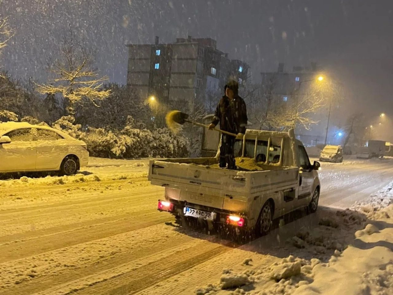 Keşan'da Kar Temizleme Çalışmaları Yapıldı - Sayfa 2