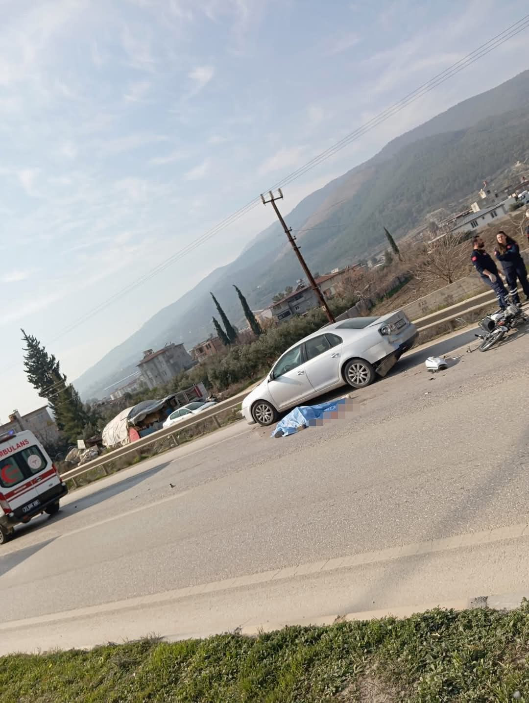 Hatay’da Feci Kaza: Yola Savrulan Motosikletli Hayatını Kaybetti - Sayfa 1