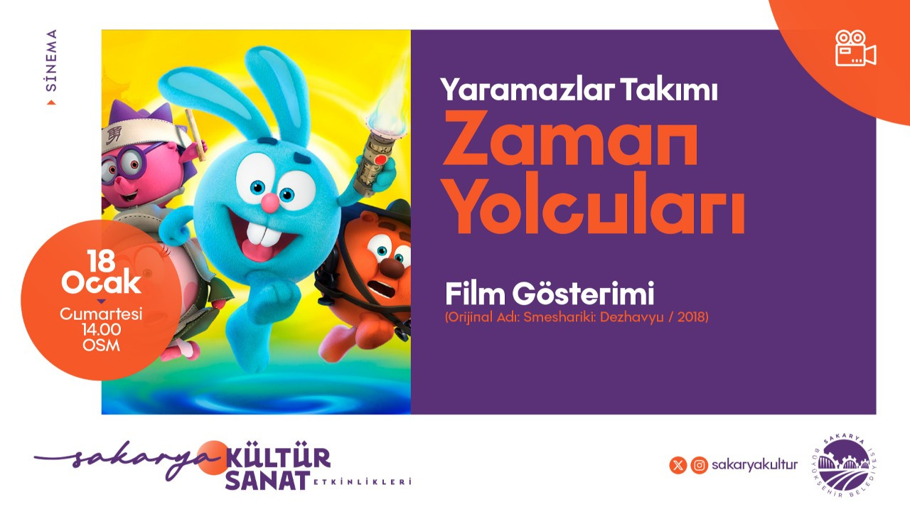 Büyükşehir Belediyesi'nden Yarıyıl Tatiline Özel Sinema Keyfi! Çocuklar Ücretsiz Animasyon Filmleriyle Buluşuyor!