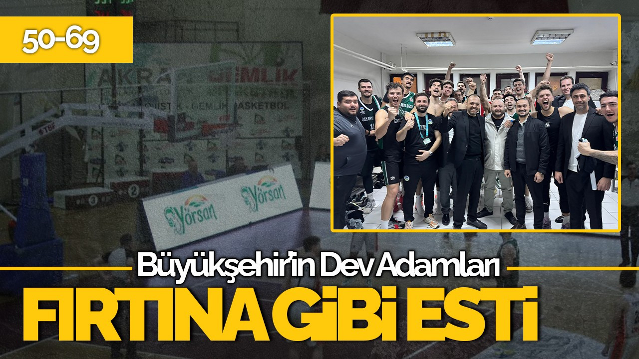 Büyükşehir’in Dev Adamları Gemlik’te Fırtına Gibi Esti: 50-69