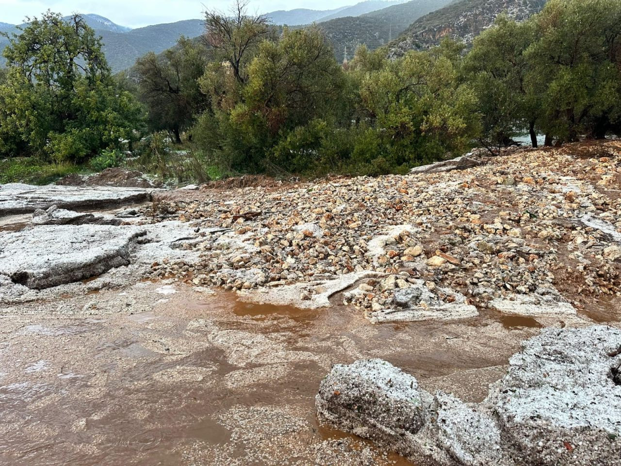 Antalya Demre’de Şiddetli Dolu ve Sel Felaketi: Seralar Zarar Gördü - Sayfa 16