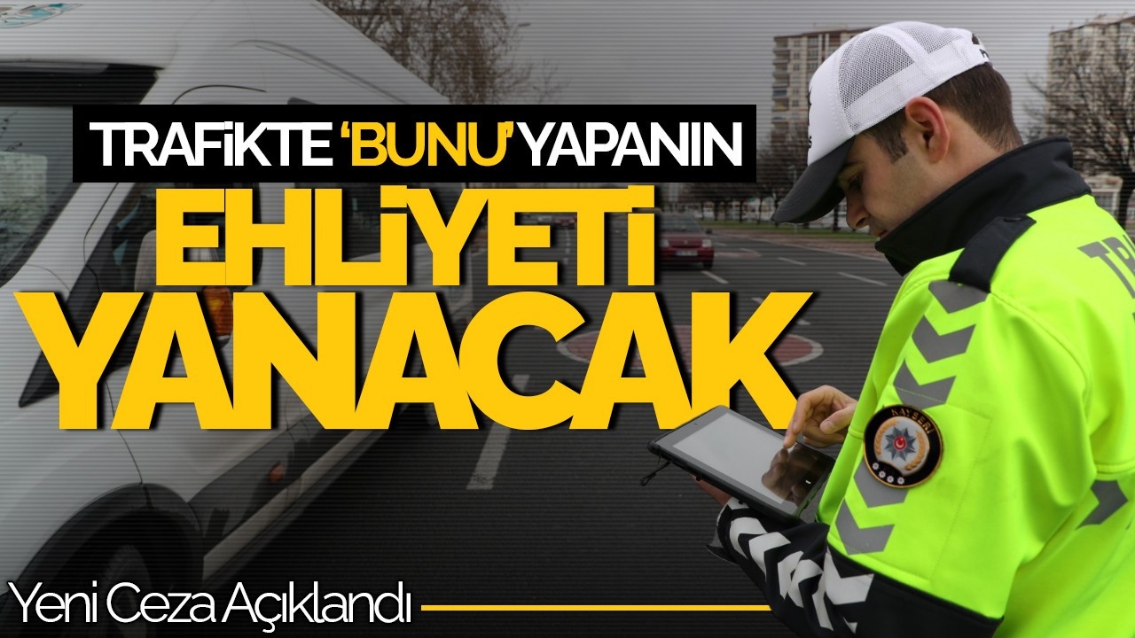 Trafikte Saldırı İçin Araçtan İnenin Ehliyeti İptal Edilecek