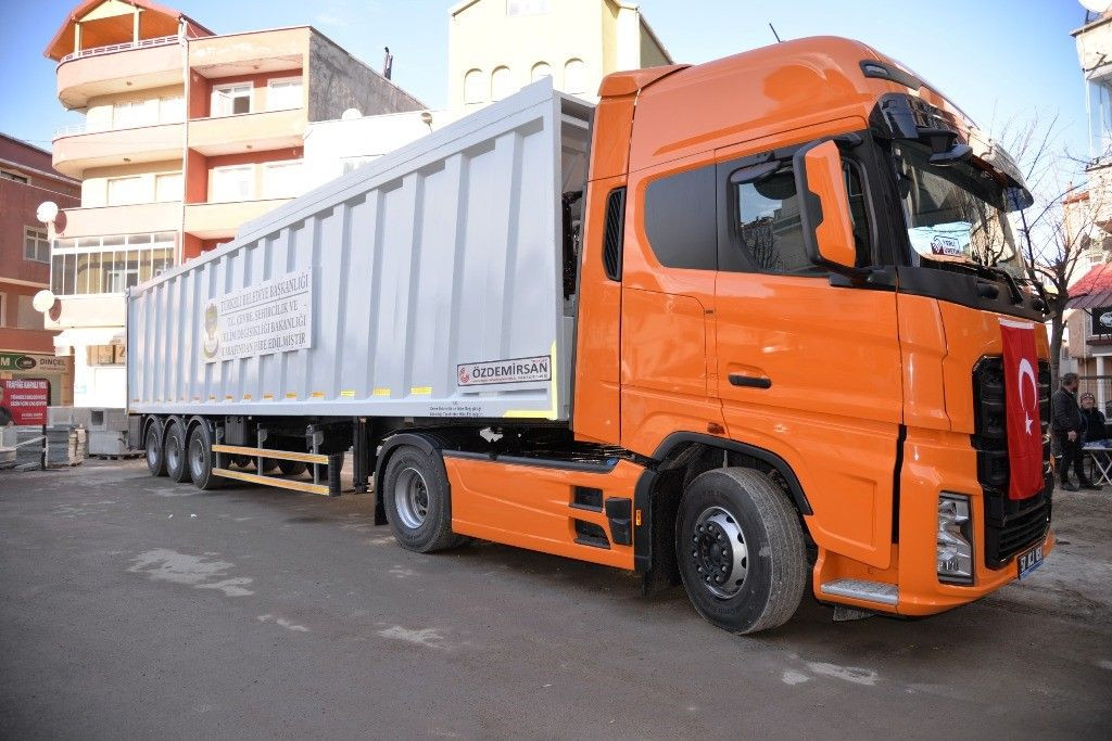 Türkeli’ye Hibe Edilen Semi Treyler Törenle Teslim Edildi - Sayfa 1