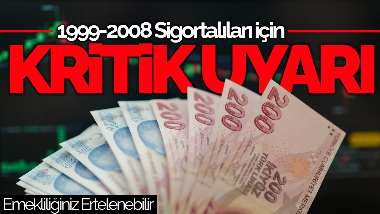 SGK Uzmanı Özgür Erdursun’dan 1999-2008 Sigortalıları İçin Kritik Uyarı!