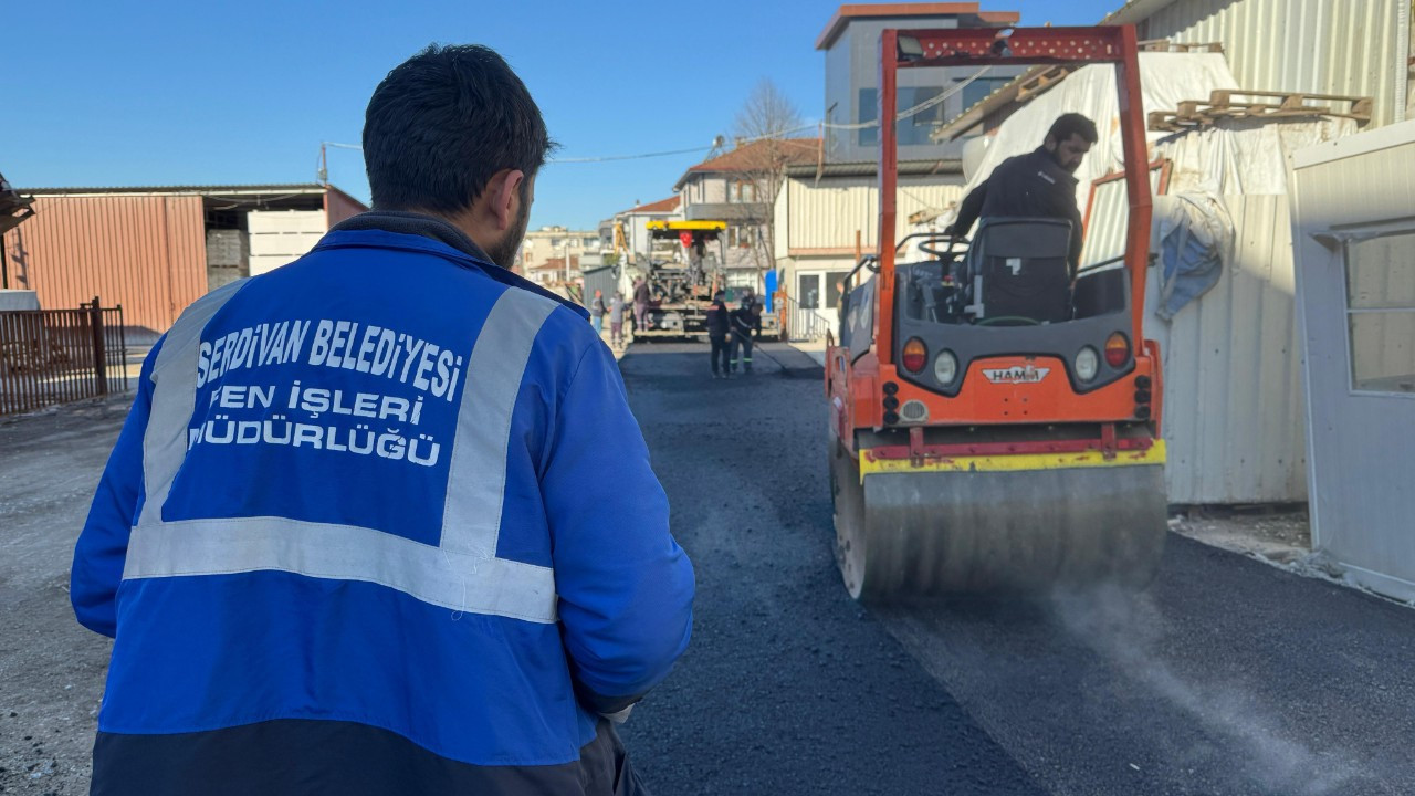 Keten Sokak’ta Yeni Yol ve Asfaltlama Tamamlandı