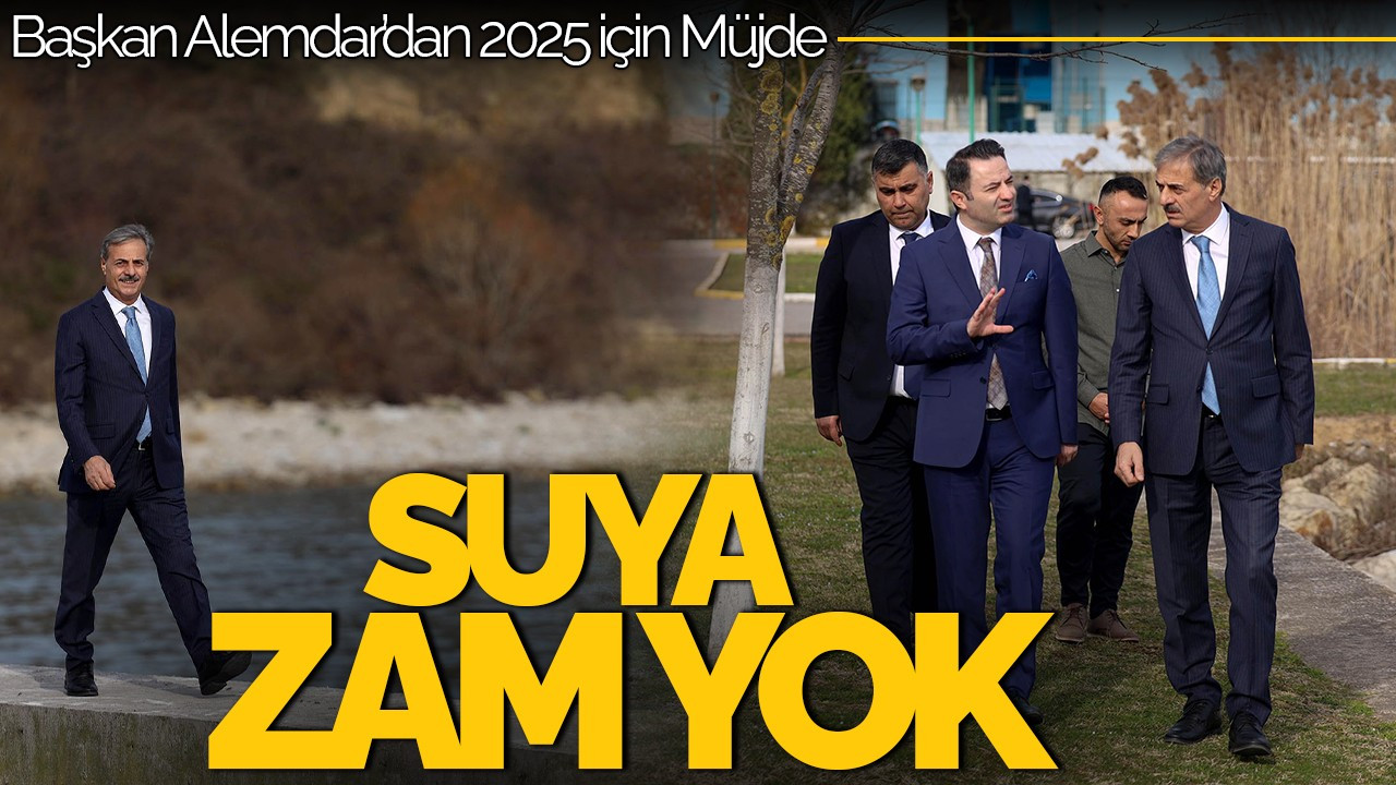 Sakarya’da Suya Zam Yok! Başkan Yusuf Alemdar’dan 2025 İçin Müjde