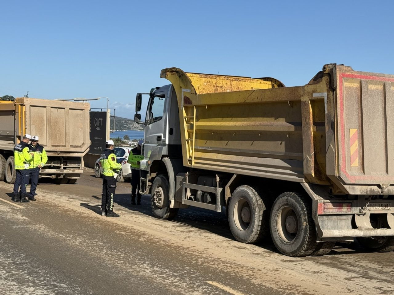Bodrum’da Hafriyat Kamyonlarına Sıkı Denetim! 1,6 Milyon TL Ceza - Sayfa 1