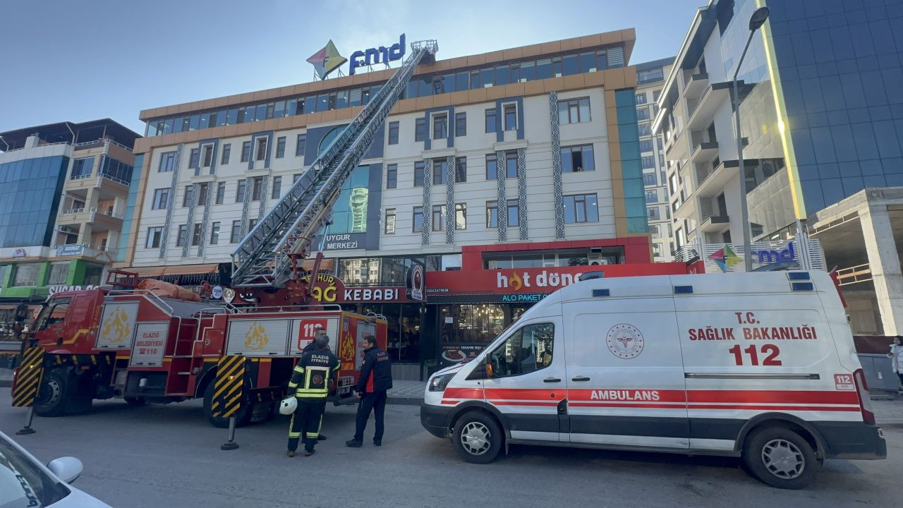 Elazığ'da yangın paniği: Kurs binası boşaltıldı - Sayfa 3