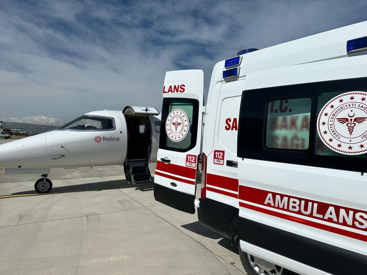 Beyin Kanaması Geçiren Hasta Ambulans Uçakla Ankara'ya Sevk Edildi - Sayfa 1