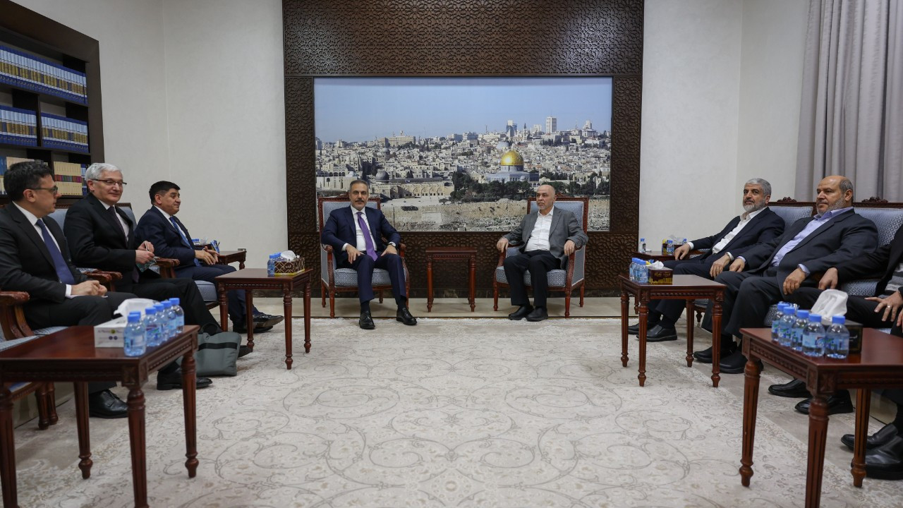 Bakan Fidan Katar’da Hamas Heyetiyle Görüştü